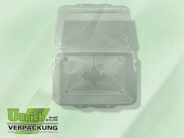 Salatschale (Klappbox) OPS transparent