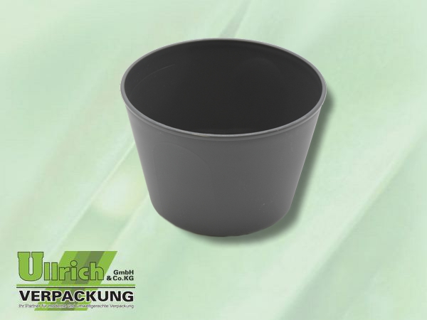 Mehrweg Menüschale, schiefergrau
