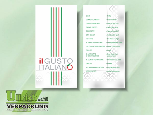 Serviette Mank Tissue 2lg