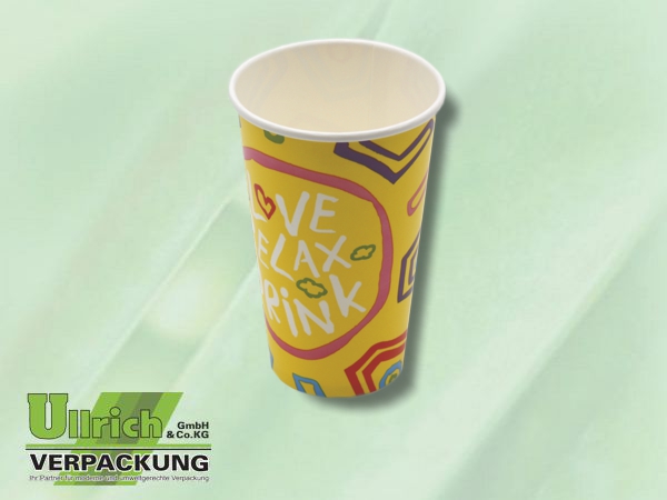 Trinkbecher Pappe