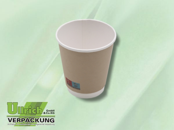 Trinkbecher Pappe (Kaffee) Doppelwand