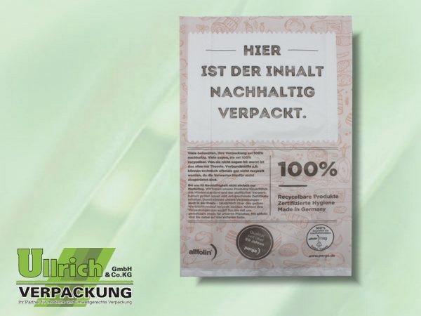 Faltenbtl., Fleischer- weiß ´Allfolin Bag´