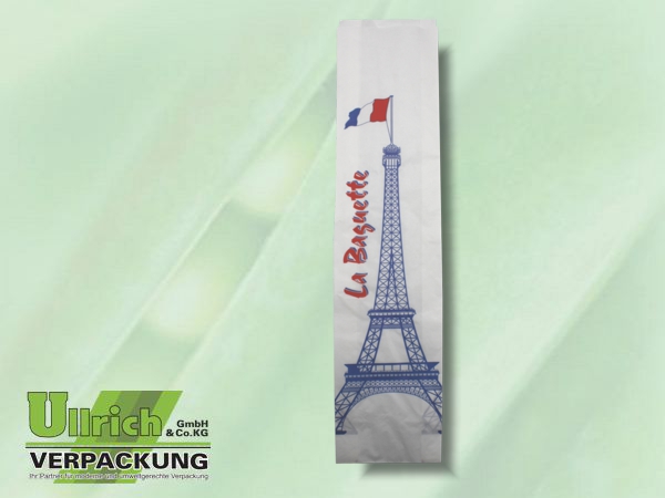 Faltenbtl., Baguettebeutel gebl. Natron