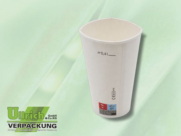 Trinkbecher Pappe
