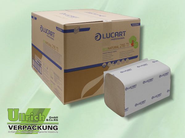 Serviette, Spender- Zelltuch 2lg -natur-