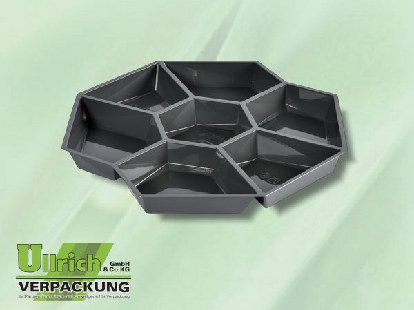Salatschale (Klappbox) Octaview Einsatz grau